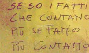 E’ l’ora dei fatti