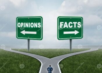 Prima i fatti e poi le opinioni