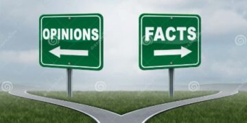 Prima i fatti e poi le opinioni