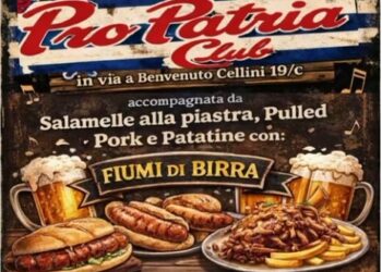 Sapori e…Sensazioni Forti al Pro Patria Club