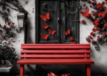 Una panchina rossa per chi non vuole sedersi
