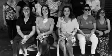 Inaugurazione panchina rossa: tutte le foto di Filippo D’Angelo