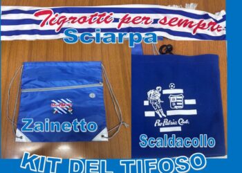 I nuovi gadget del Pro Patria Club