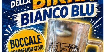 Vestiti di biancoblu con i nuovi gadget del Pro Patria Club