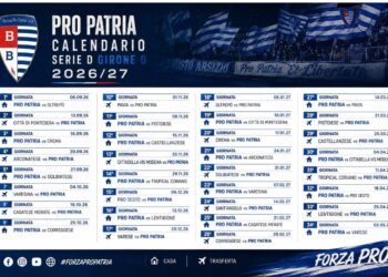 Calendario Pro Patria Campionato 2026-2027