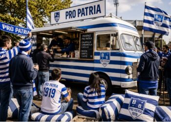 Happy Hour Biancoblu: Food Truck e Pro Patria Varesina