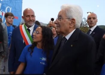 Buon sangue non mente, Anita Garindo (Zema) incanta il Presidente della Repubblica Mattarella