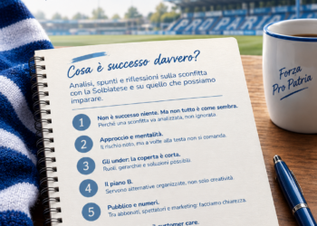 Non è successo niente, ma dalle sconfitte c’è sempre da imparare