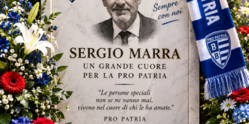 Grazie ai tifosi Sergio Marra riposa in Tribuna Vip
