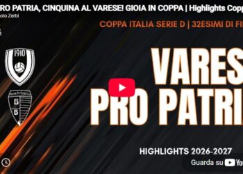 I goals di Varese Pro Patria